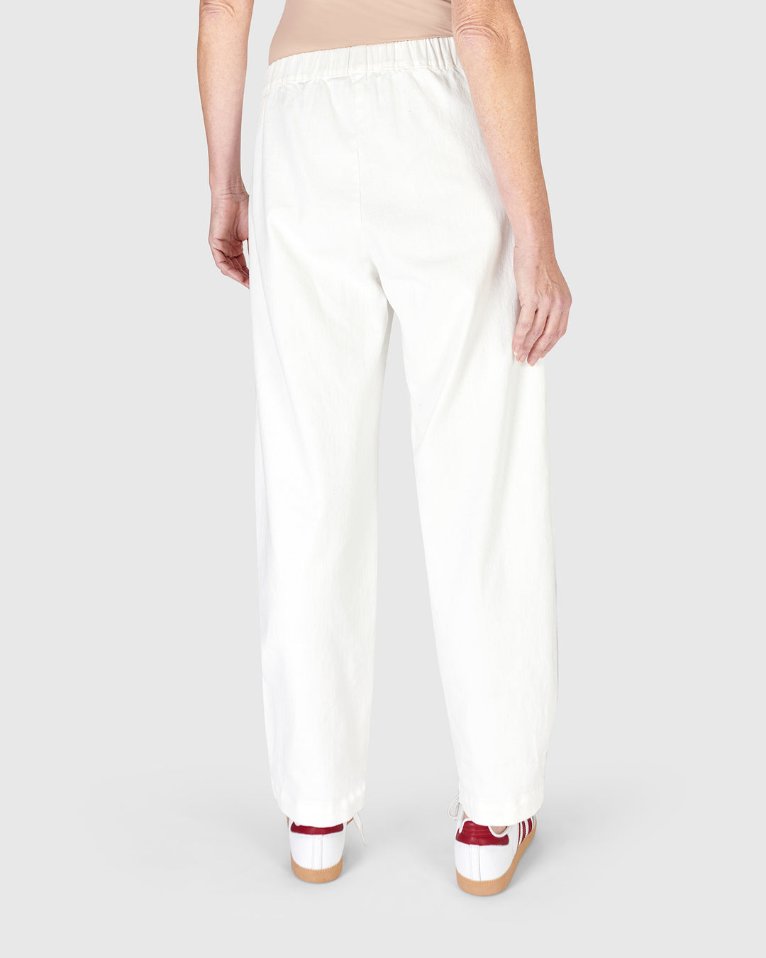 Papaya Relaxed Pants, White