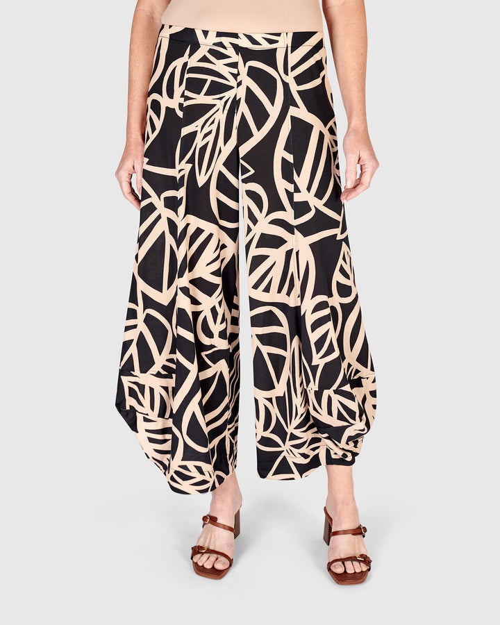 Arlene Punto Pants, Leaves