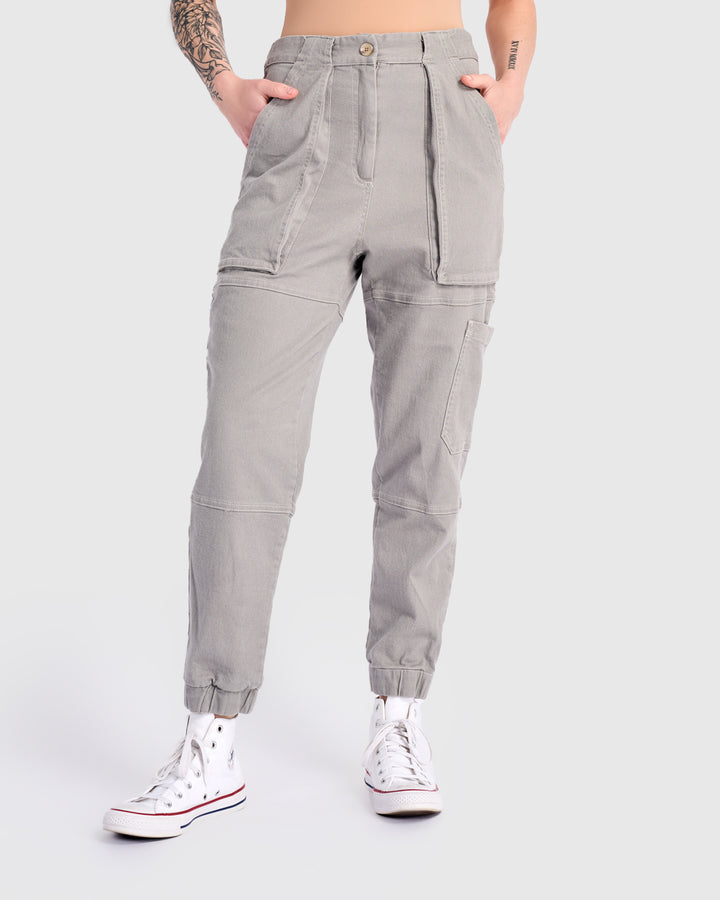 Cargo Jogger Pants, Grey