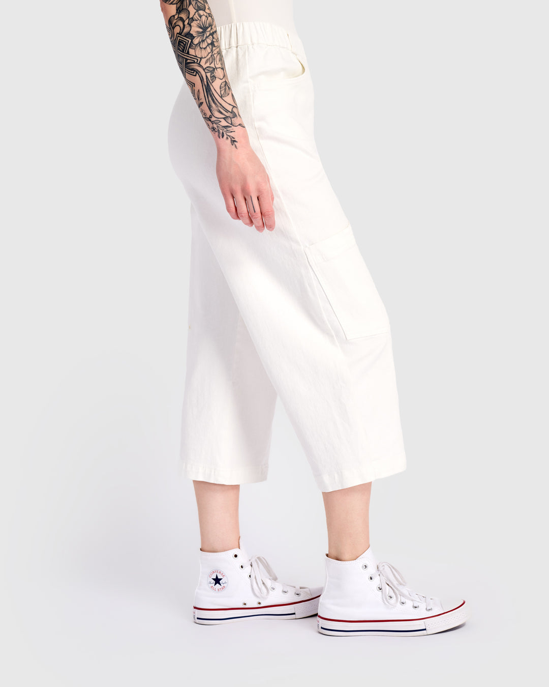 Palma Capri Pants, White