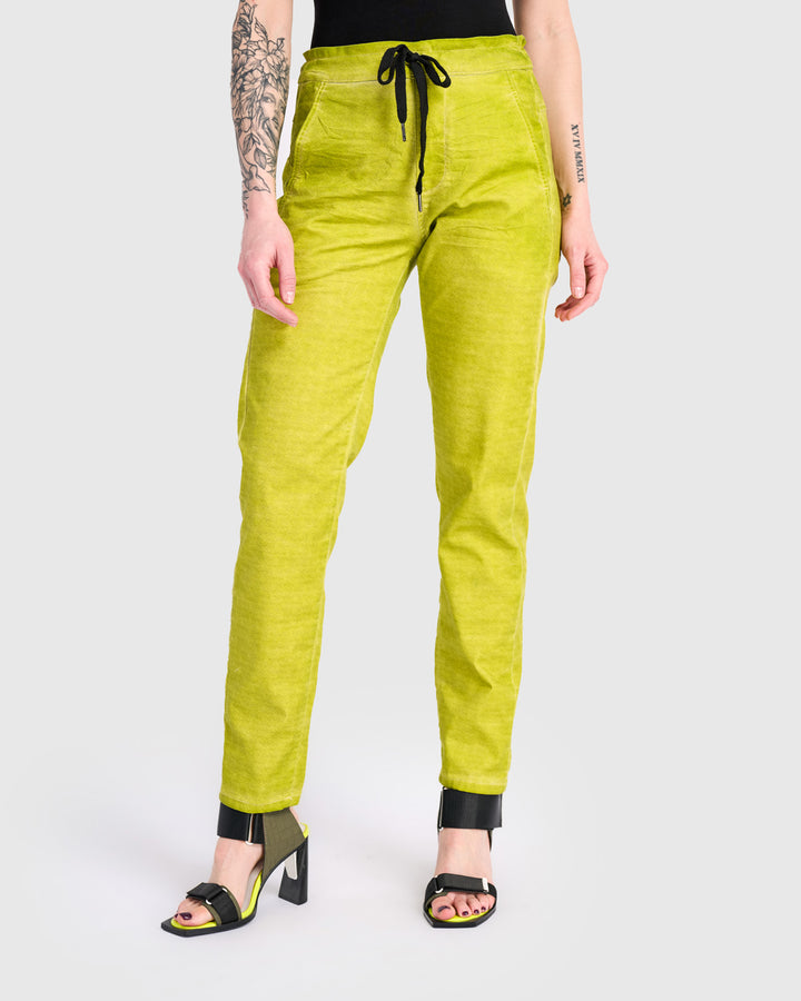 Washed Iconic Stretch Jeans, Electric