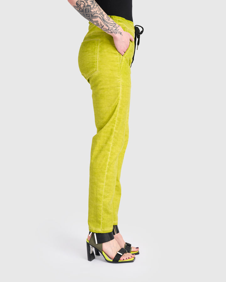 Washed Iconic Stretch Jeans, Electric