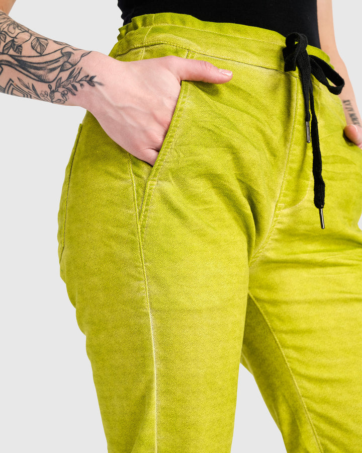 Washed Iconic Stretch Jeans, Electric