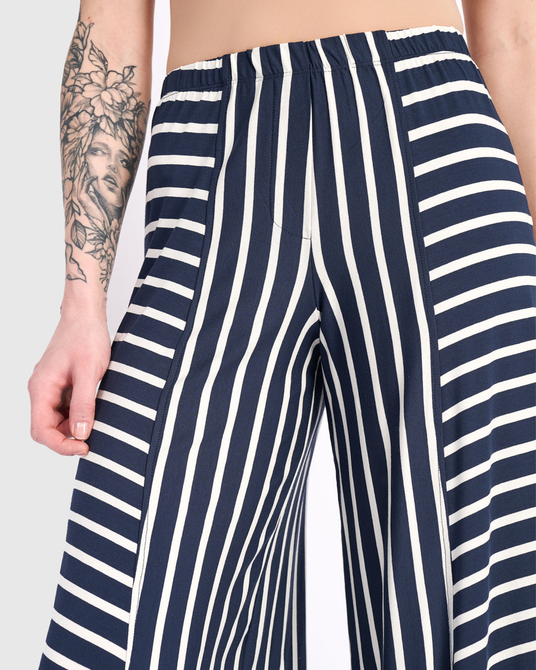 Ahoy Punto Pants, Navy/White
