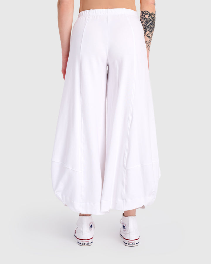 Essential Terry Punto Pants, White