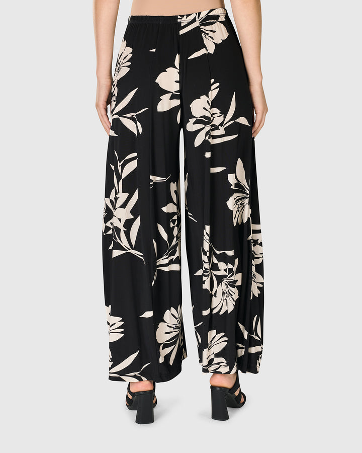 Benedetta Palazzo Pants, Floral