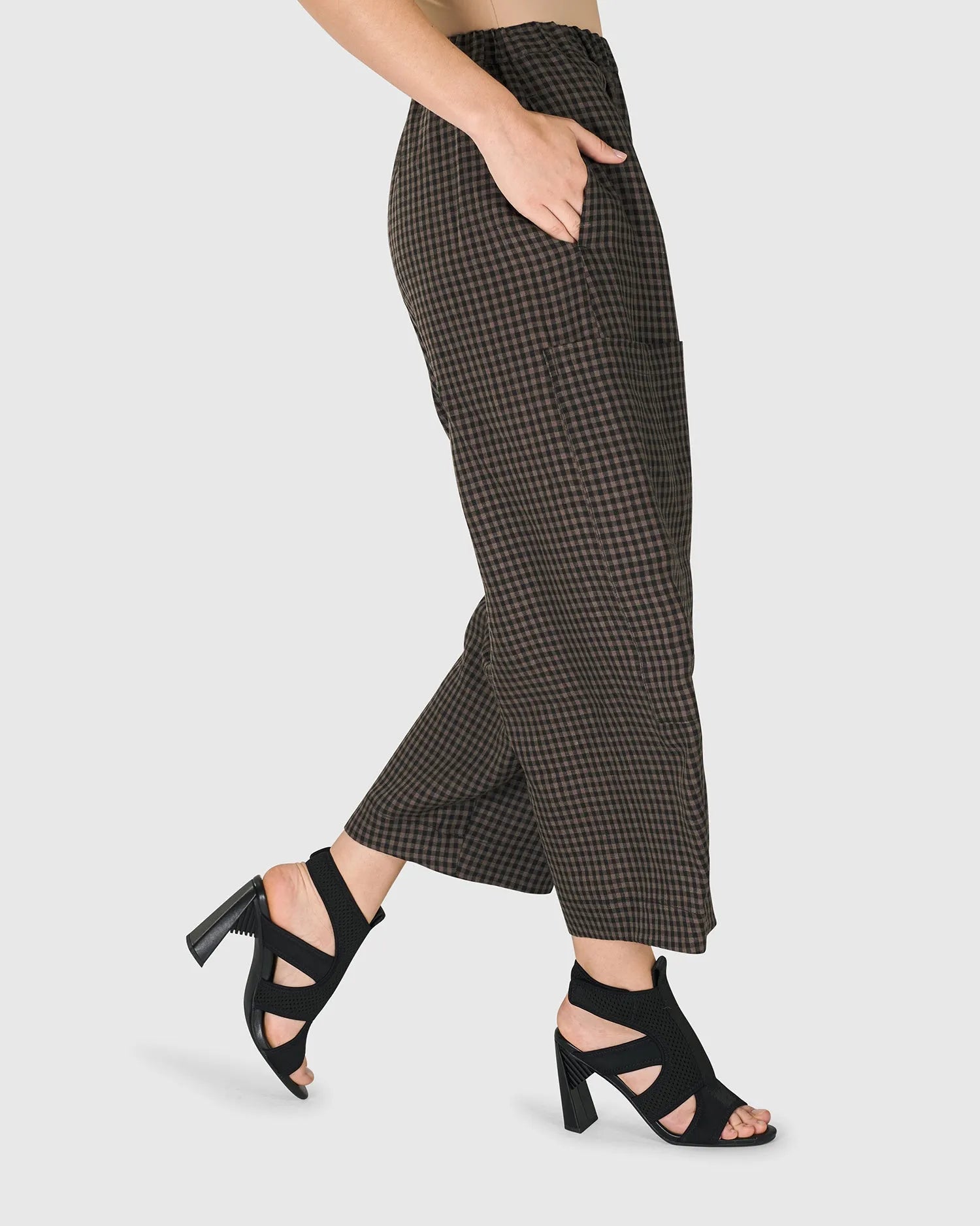 Pisco Balloon Pants, Plaid – Alembika U.S.
