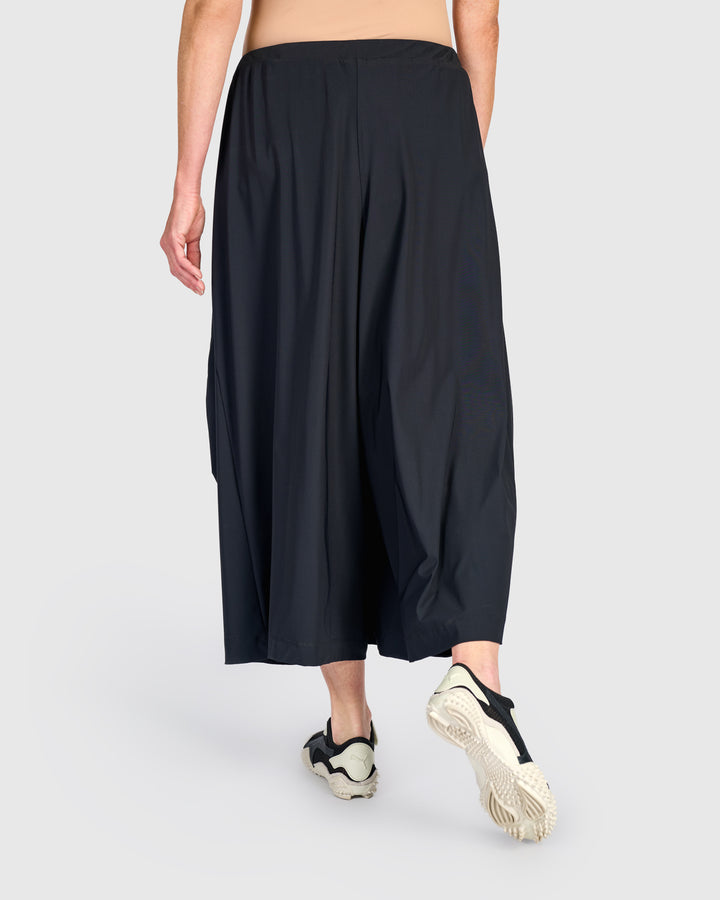 Tekbika Harem Pockets Pants, Black