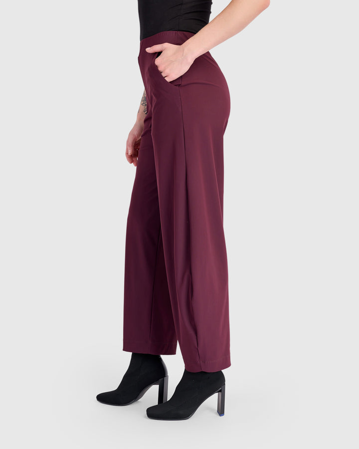 Essential Tekbika Flow Pants, Wine