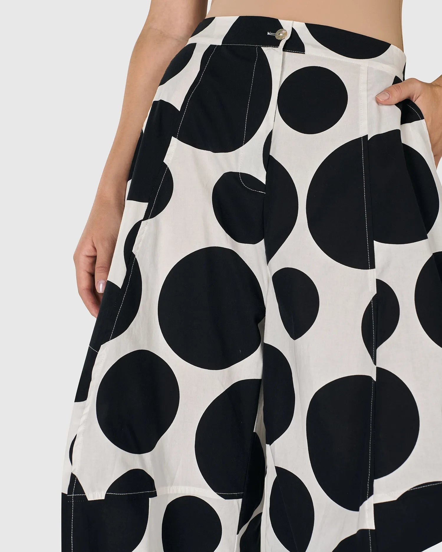 Urban Dot Balloon Pants, Mono – Alembika U.S.