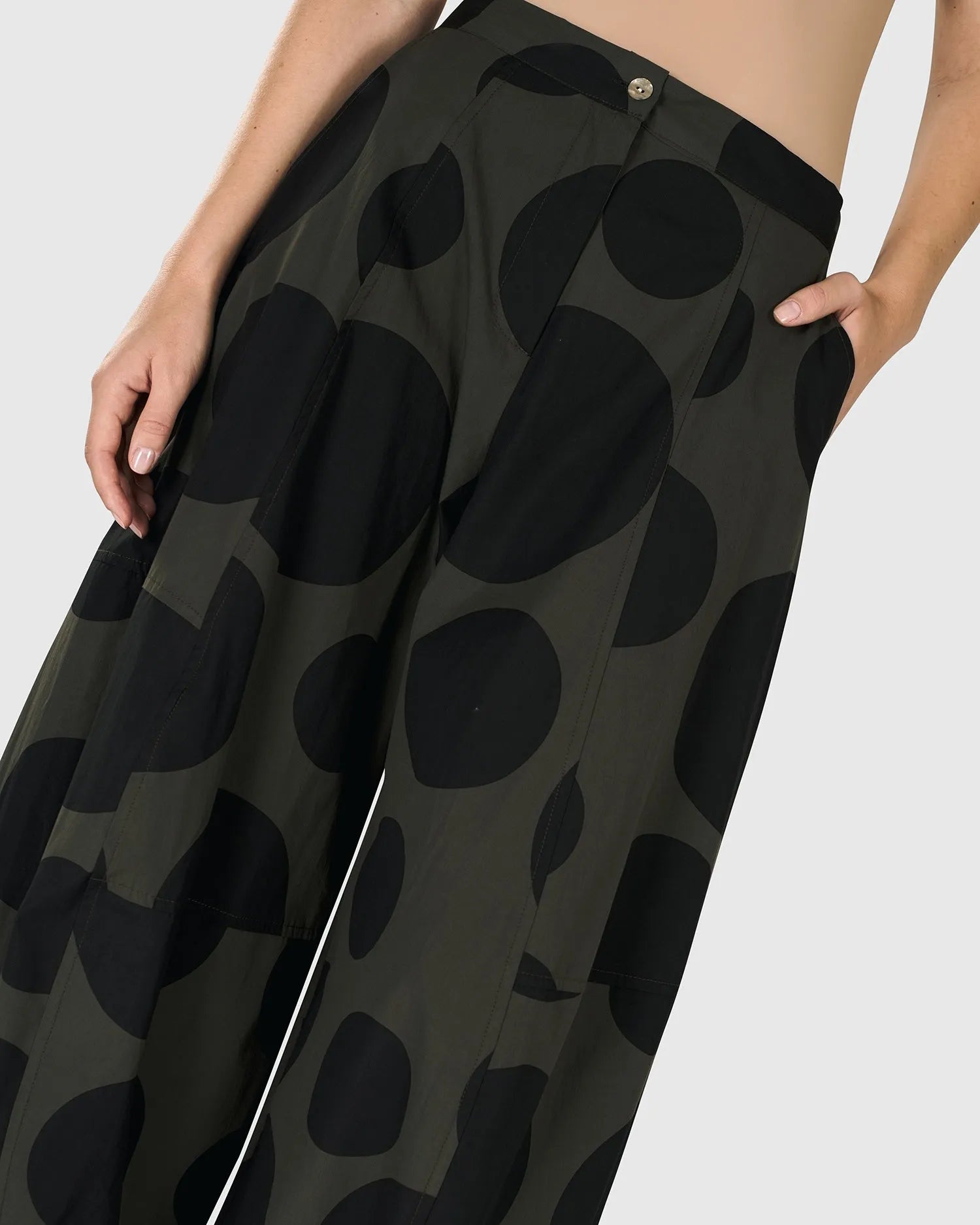 新品　qualia　balloon pants TYPE B Tropical Wool Pleated Balloon Pant - Regular – Tibi Official