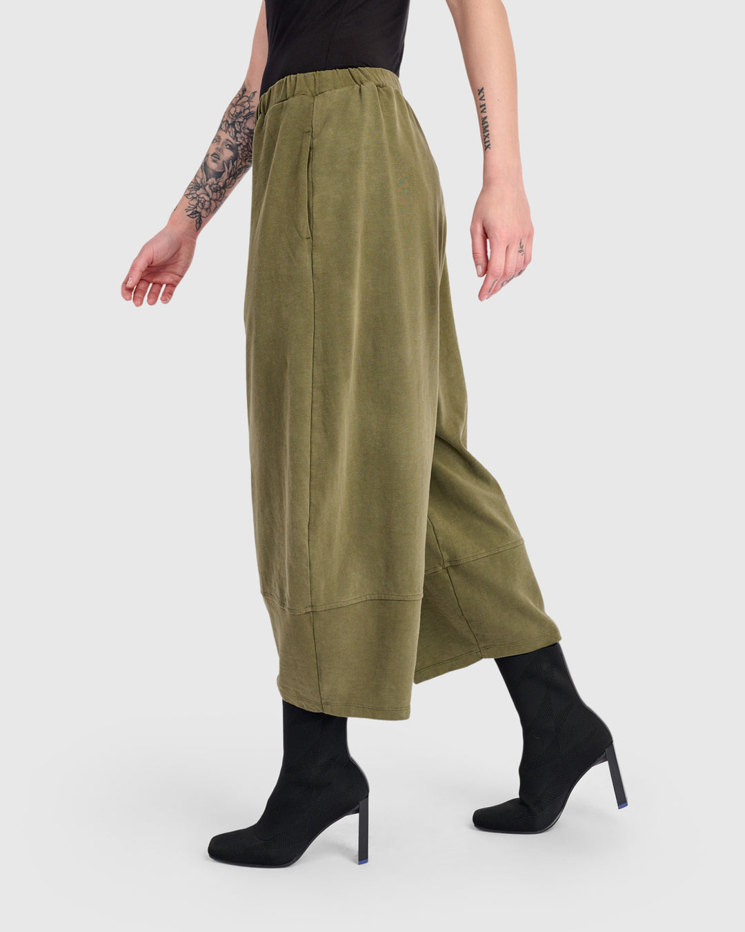 Forme Lantern Pants, Olive