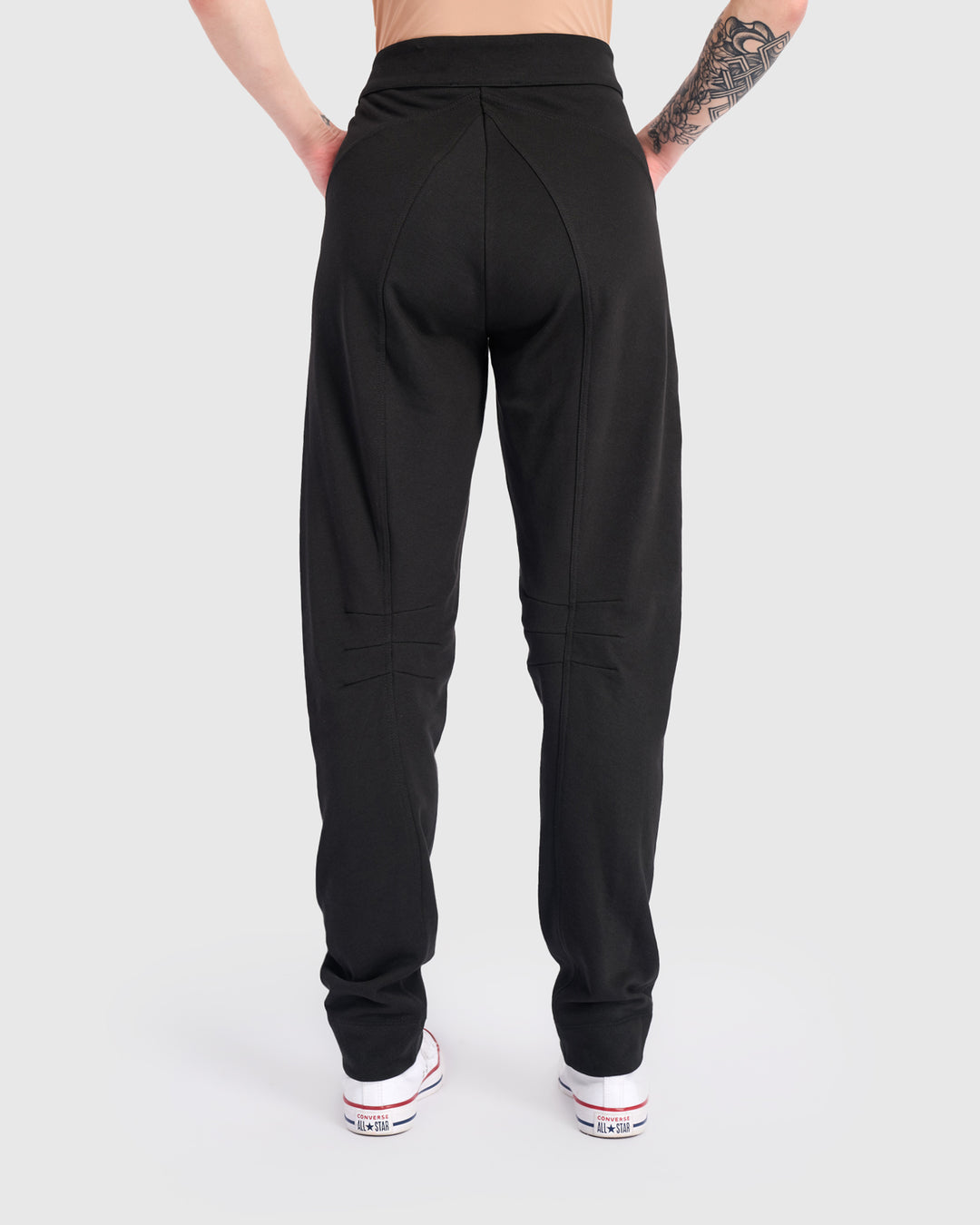 Urban Tailored Terry Lounge Pants, Black