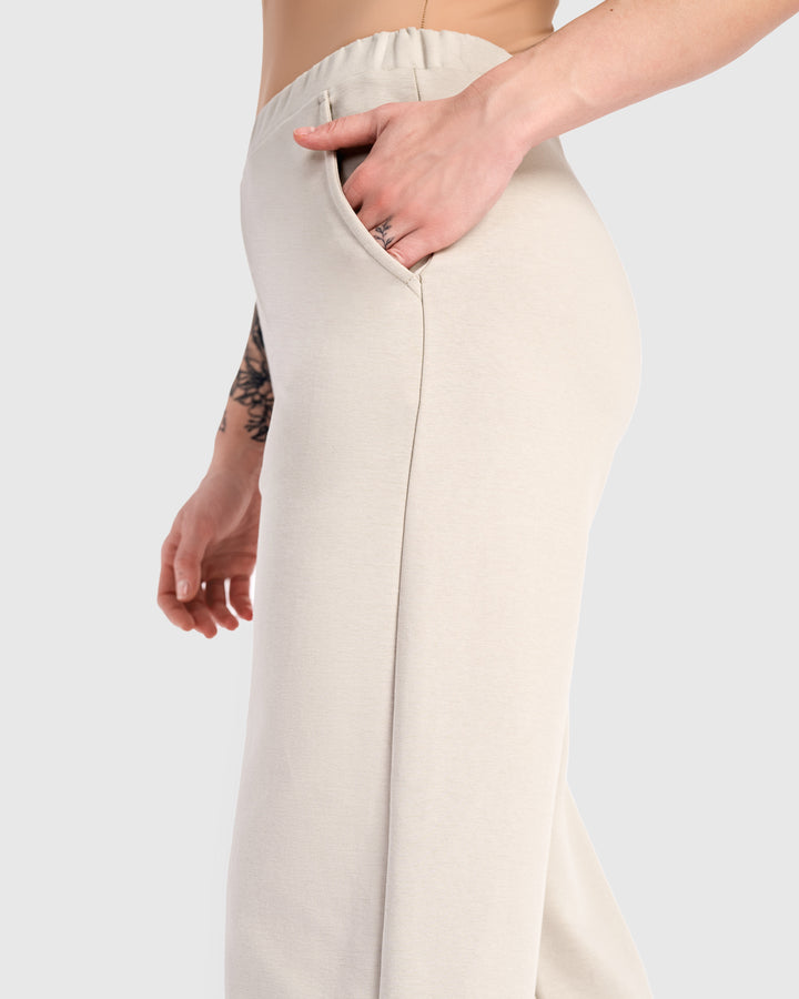 Urban Foundation Straight Leg Pant, Cream