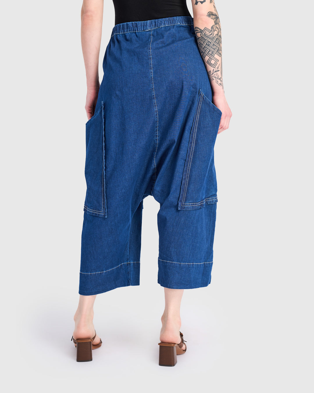 Ace Harem Pants, Denim