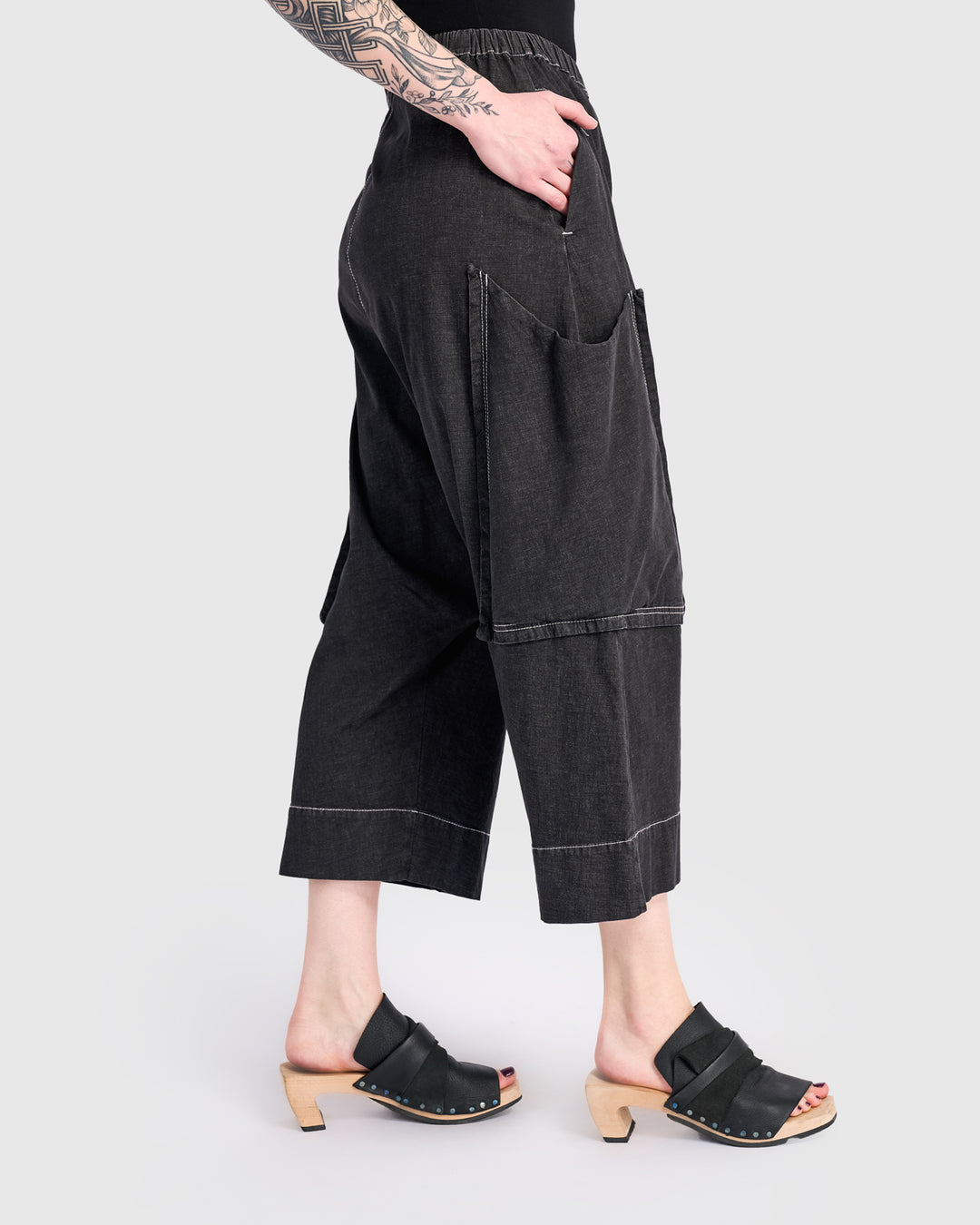 Ace Harem Pants, Jet Denim