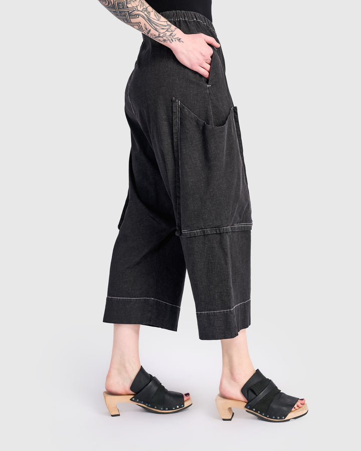 Ace Harem Pants, Jet Denim