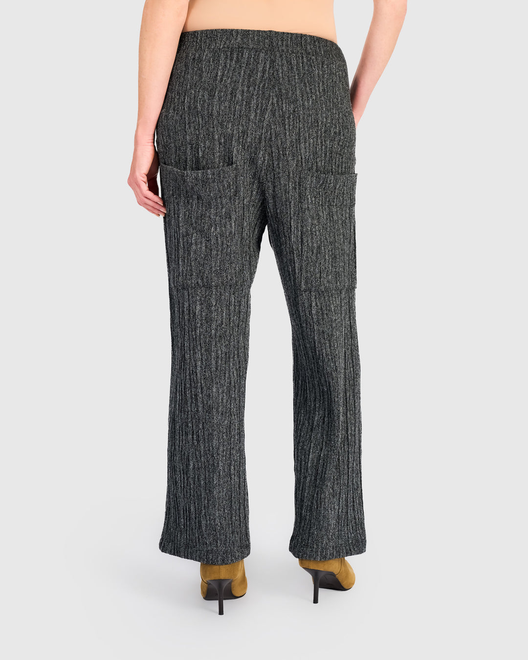 Urban Heather Knit Straight Pants, Graphite