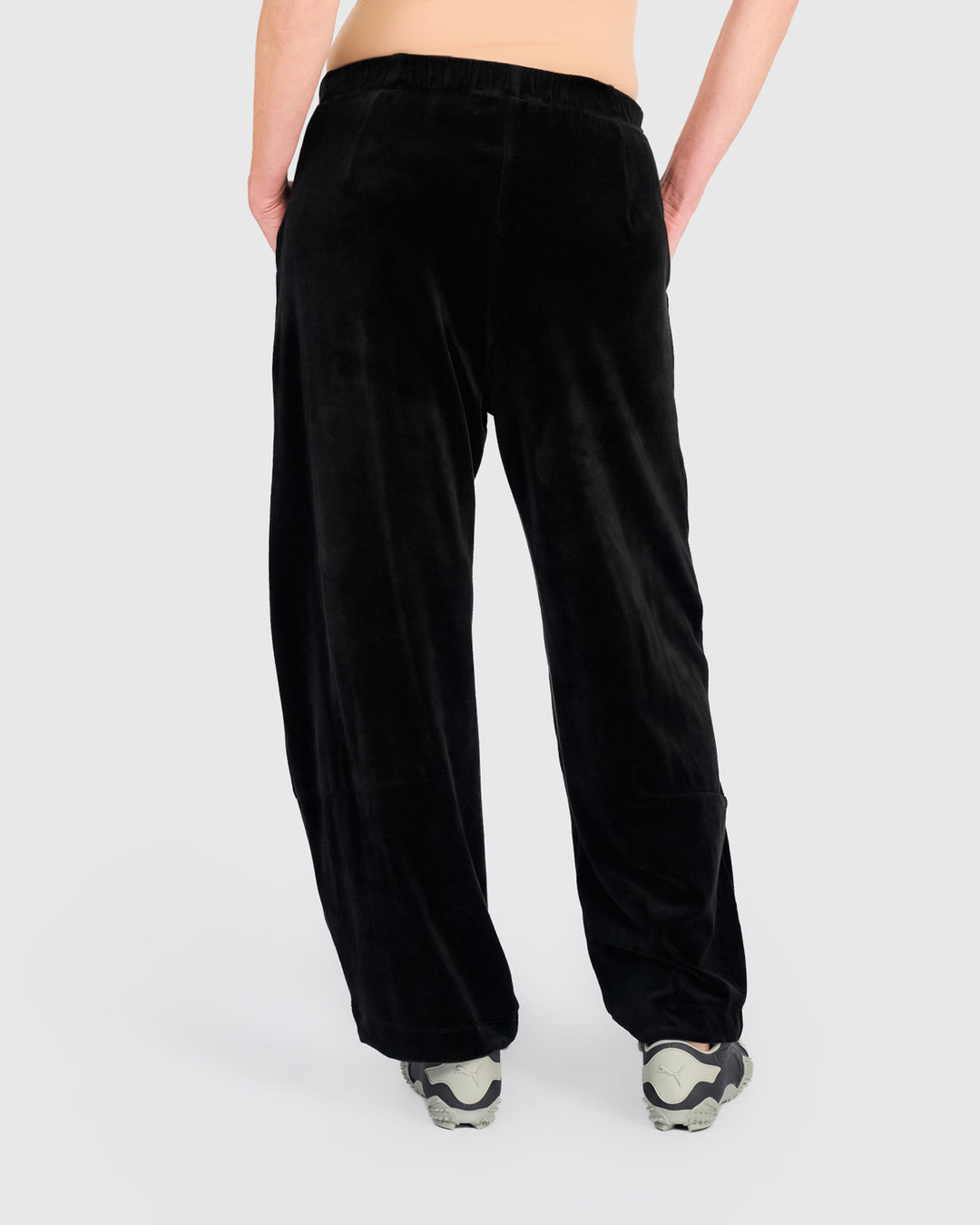 Urban Velvet Lounger Pants, Black