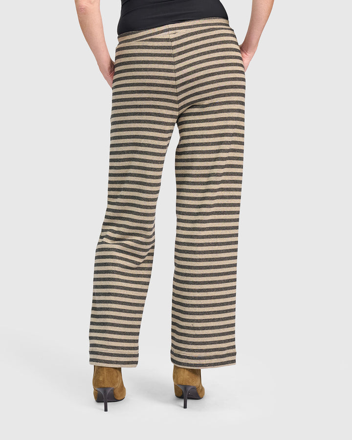 Urban Elevation Straight Pants, Camel Stripe