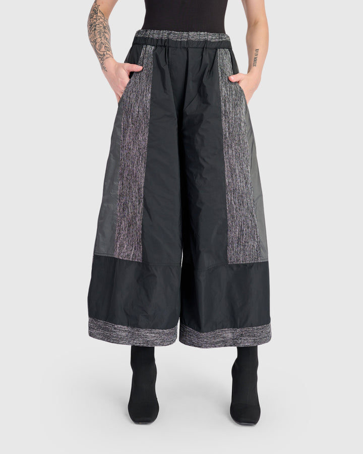 Tasset Wide Leg Pants, Iron