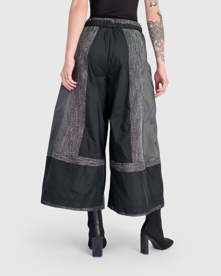 Tasset Wide Leg Pants, Iron