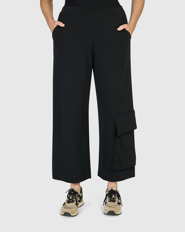 Urban Cleo Cargo Pants, Black