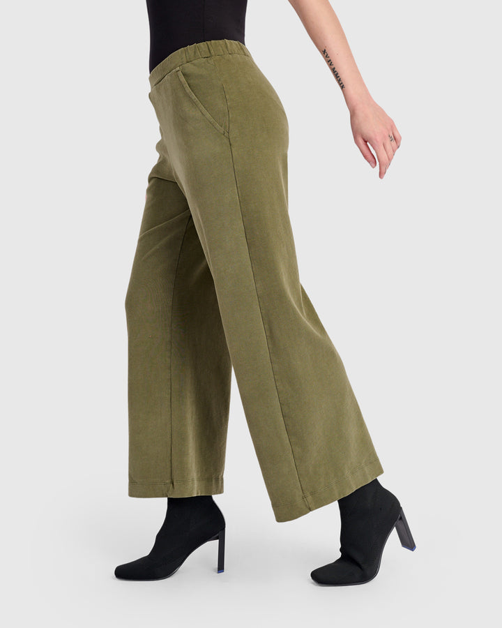 Fawn Straight Pants, Olive