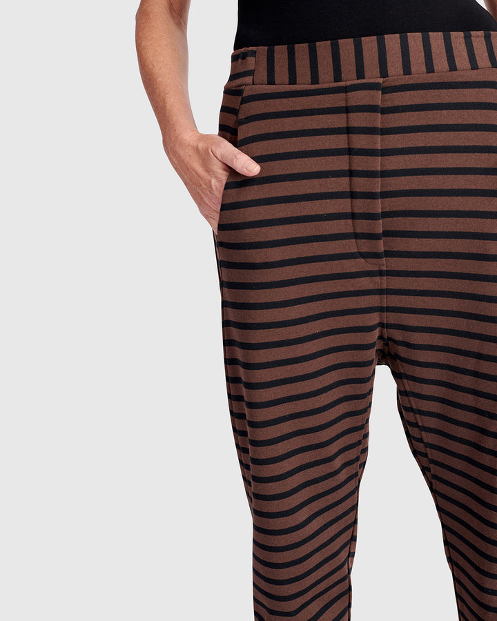 Urban Dash Harem Pants, Stripes