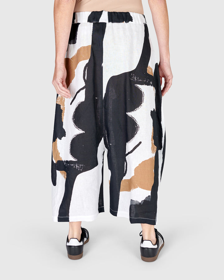 Urban Stave Harem Pants, Zebra