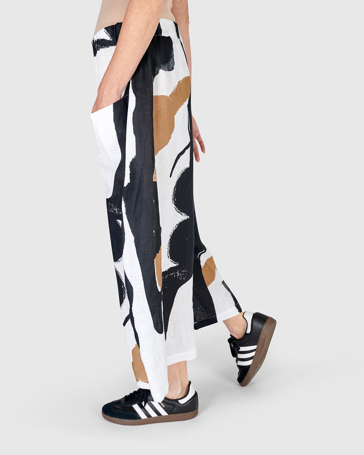 Urban Stave Harem Pants, Zebra