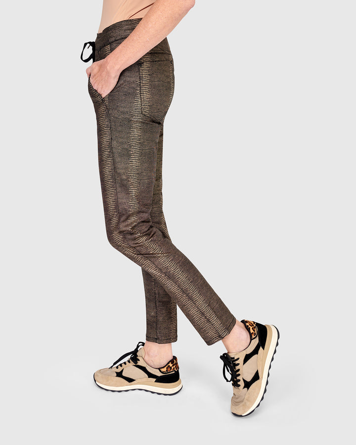 Serpent Iconic Stretch Jeans, Bronze