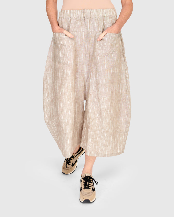 Urban Pyramids Harem Pants, Sand