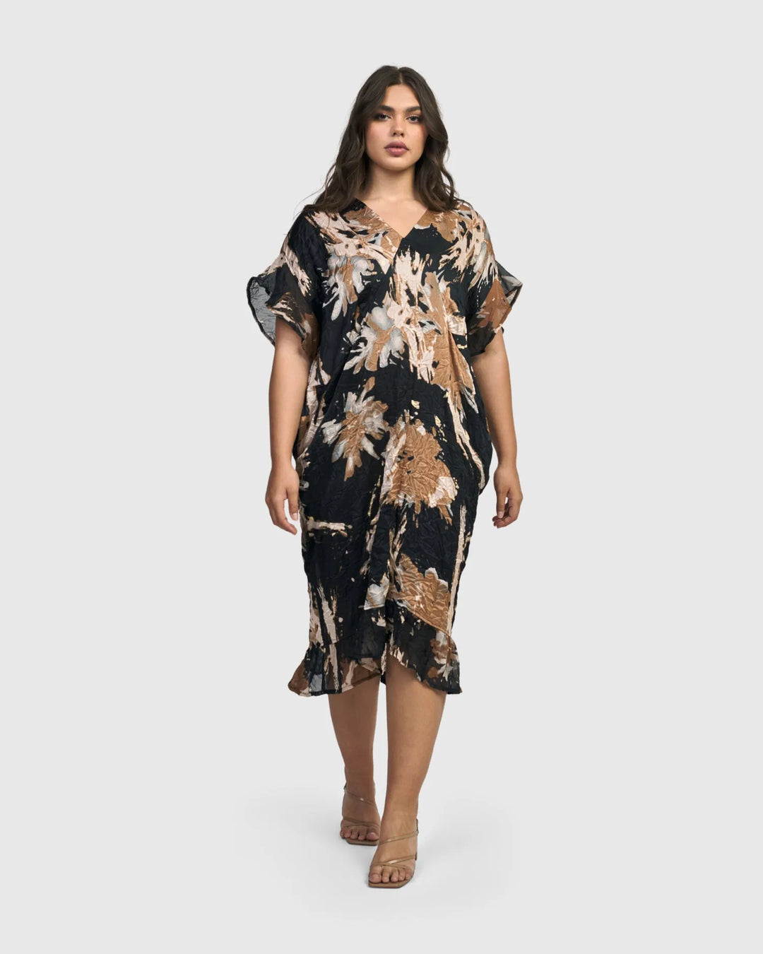 Fiona Midi Dress, Shimmer Alembika U.S. Fiona Midi Dress, Shimmer Alembika U.S.
