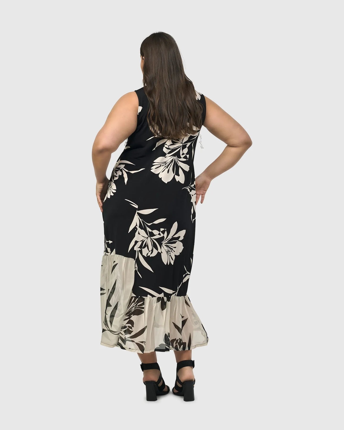Prosecco Sleeveless Tunic Dress, Floral – Alembika U.S.