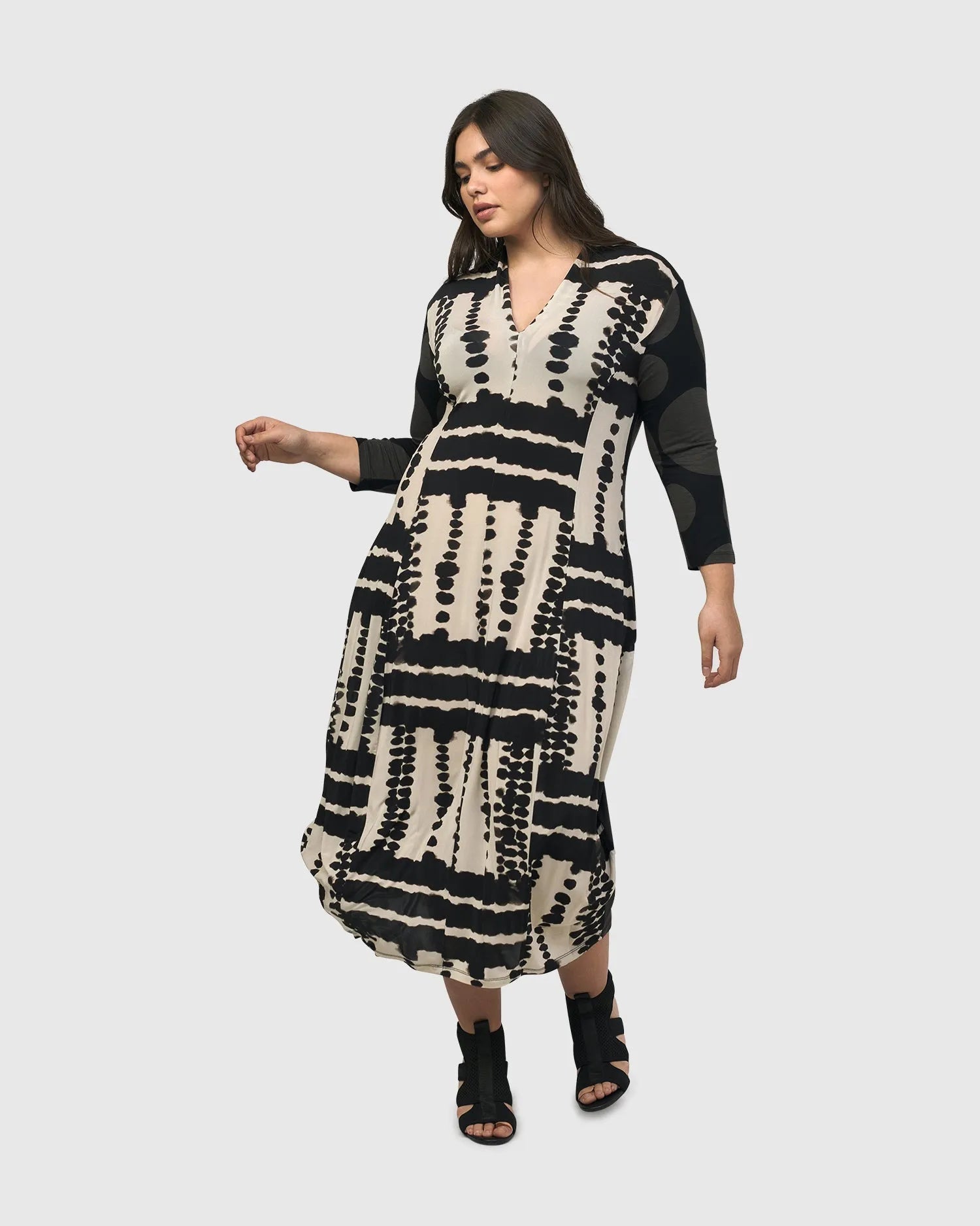 Chicha Cocoon Dress, Savanna – Alembika U.S.