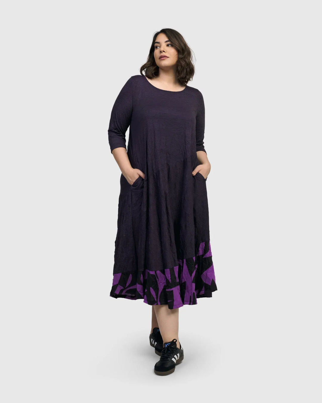 Chrysalis Midi Dress, Violet - violet / 0 (US 4-6) Chrysalis Midi Dress, Violet - violet / 0 (US 4-6)