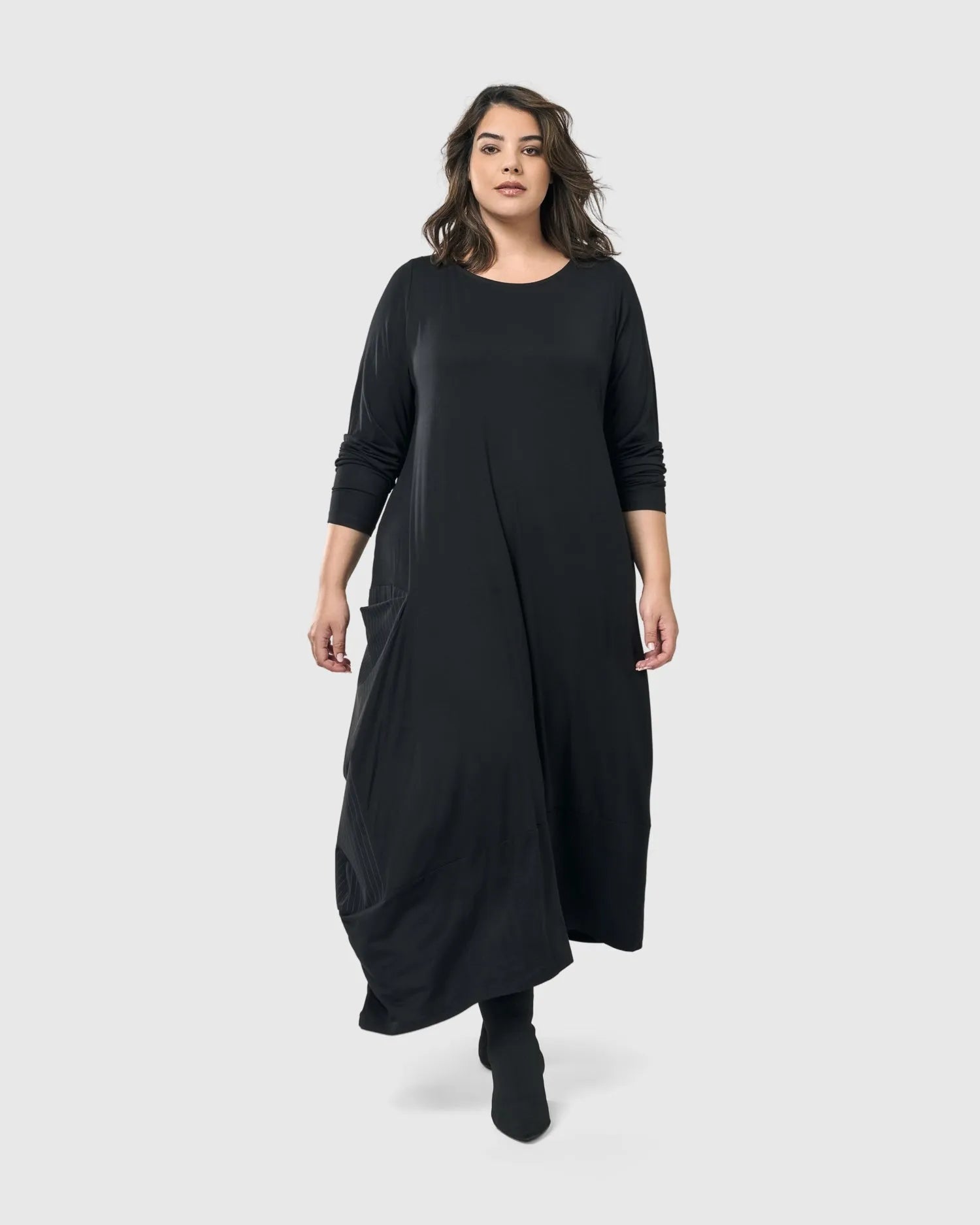 Midnight Maxi Dress, Black – Alembika U.S.