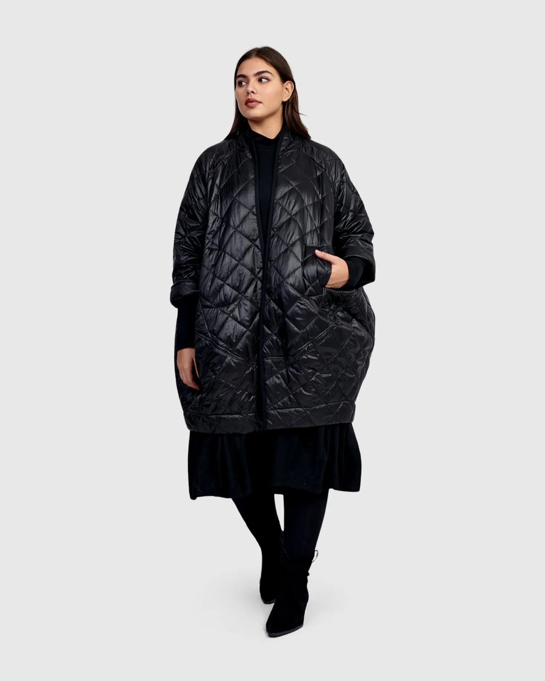 Urban Quorra Quilted Jacket, Black