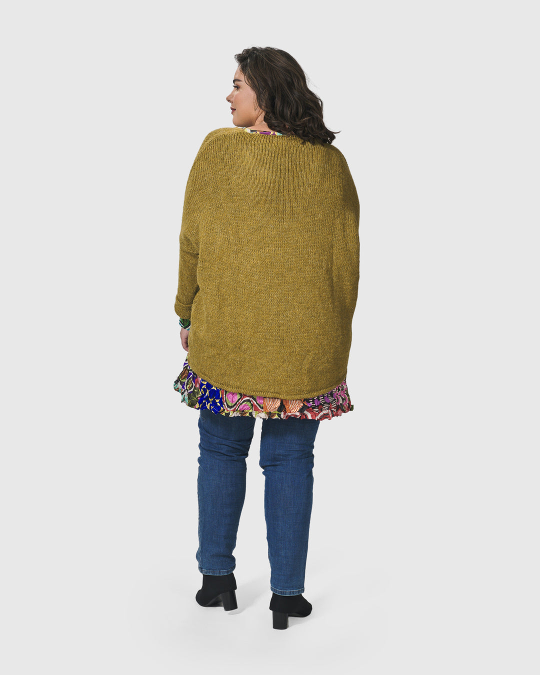 Siesta Oversized Sweater, Ochre