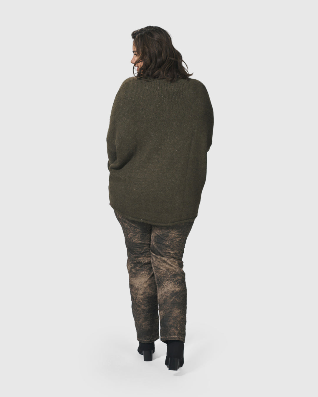 Siesta Oversized Sweater, Taupe