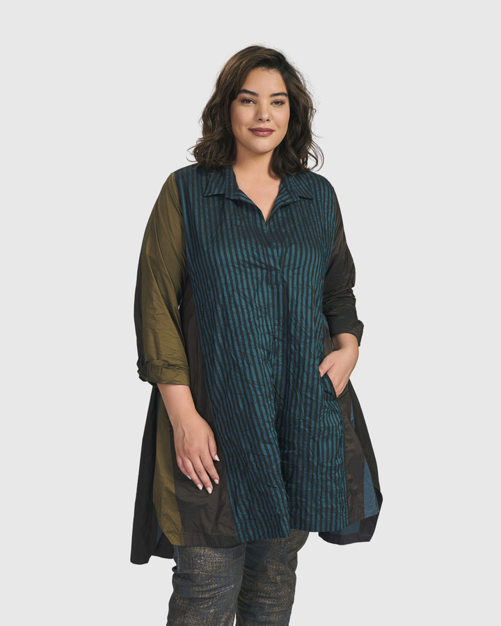 Cabaret Pullover Tunic Top, River