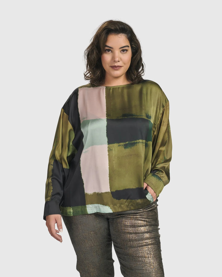 Alfresco Market Top, Olive