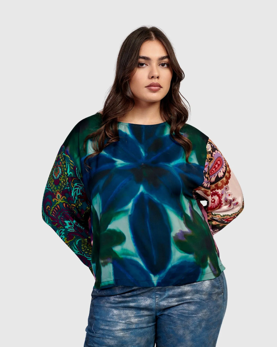 Cassandra Shirt, Cornflower