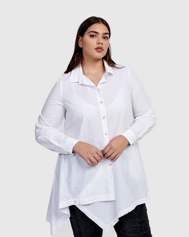 Urban Onyx Tunic Shirt, White