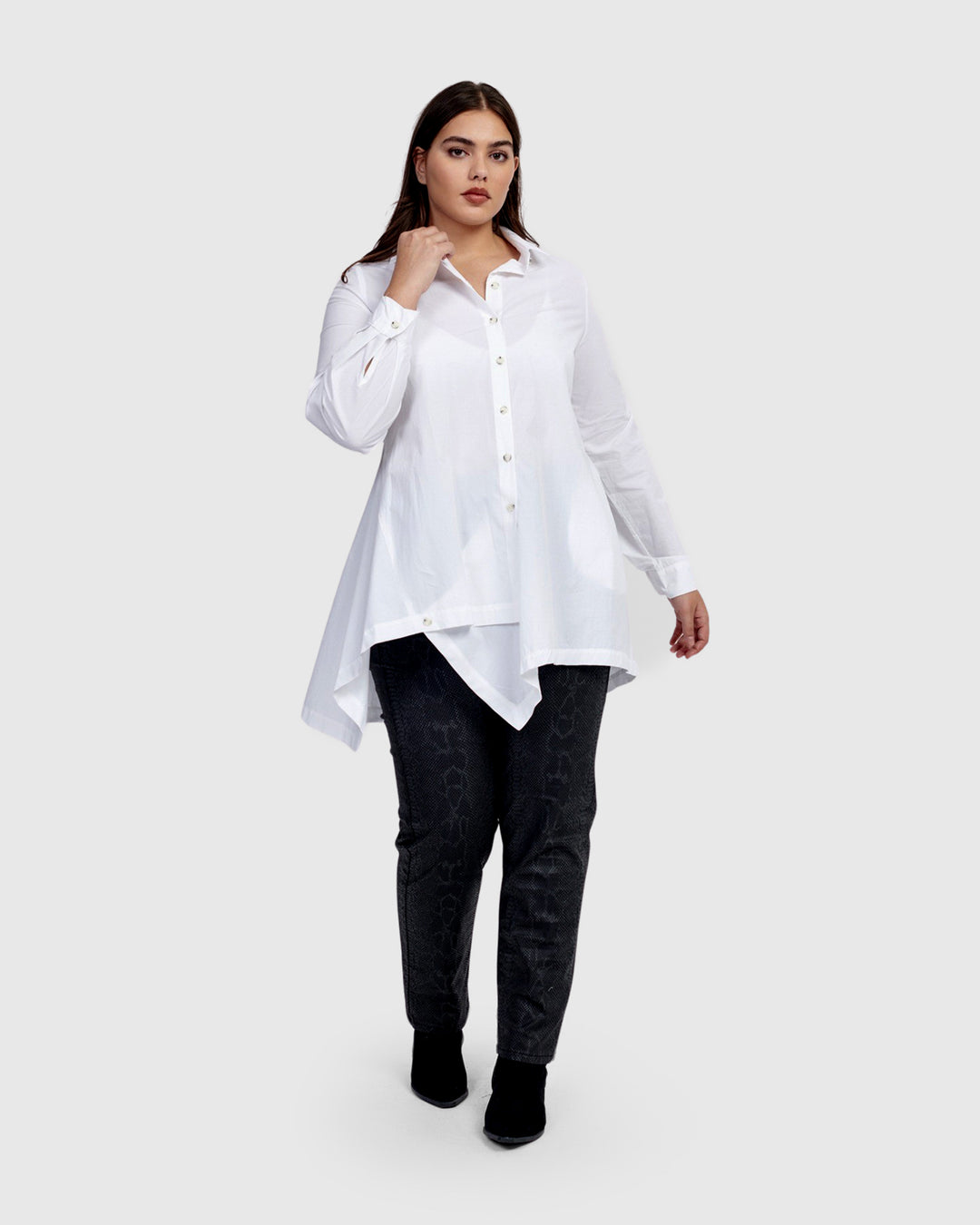 Urban Onyx Tunic Shirt, White