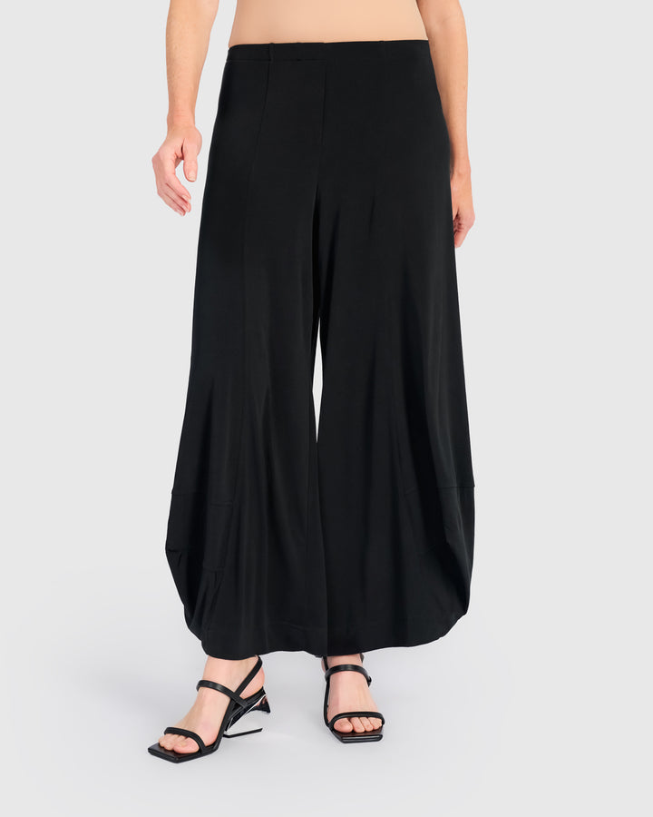 Essential Slinky Punto Pants, Black