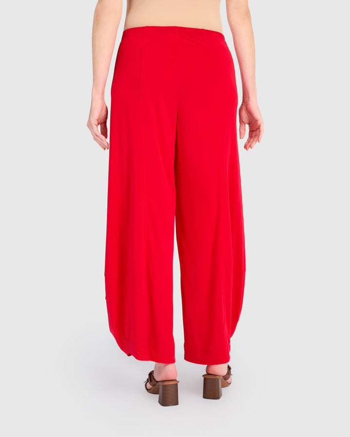 Essential Slinky Punto Pants, Red