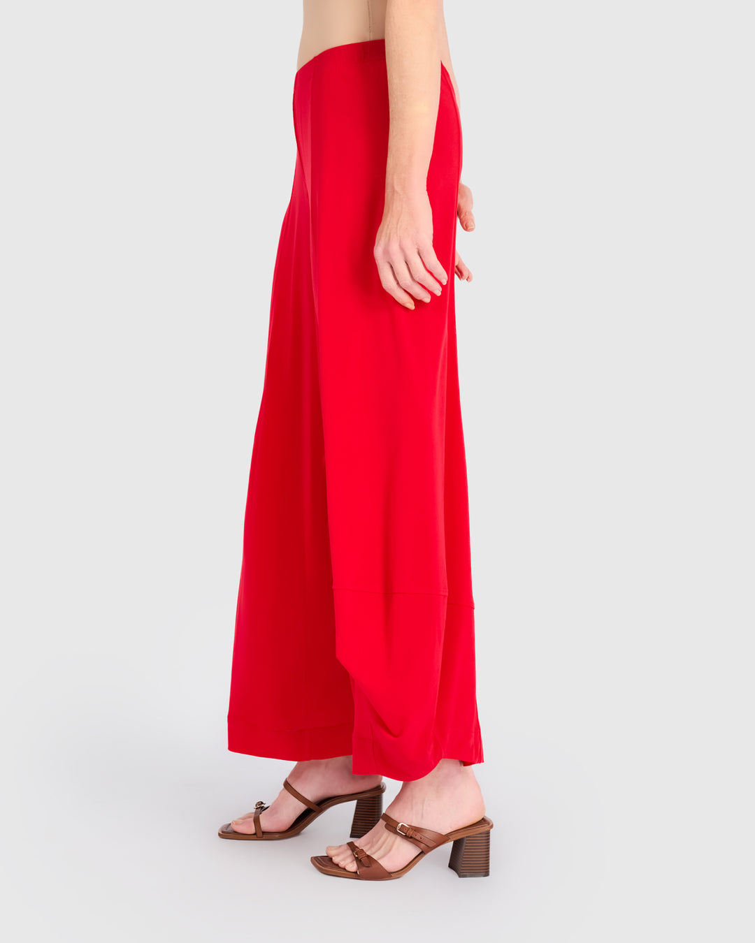 Essential Slinky Punto Pants, Red