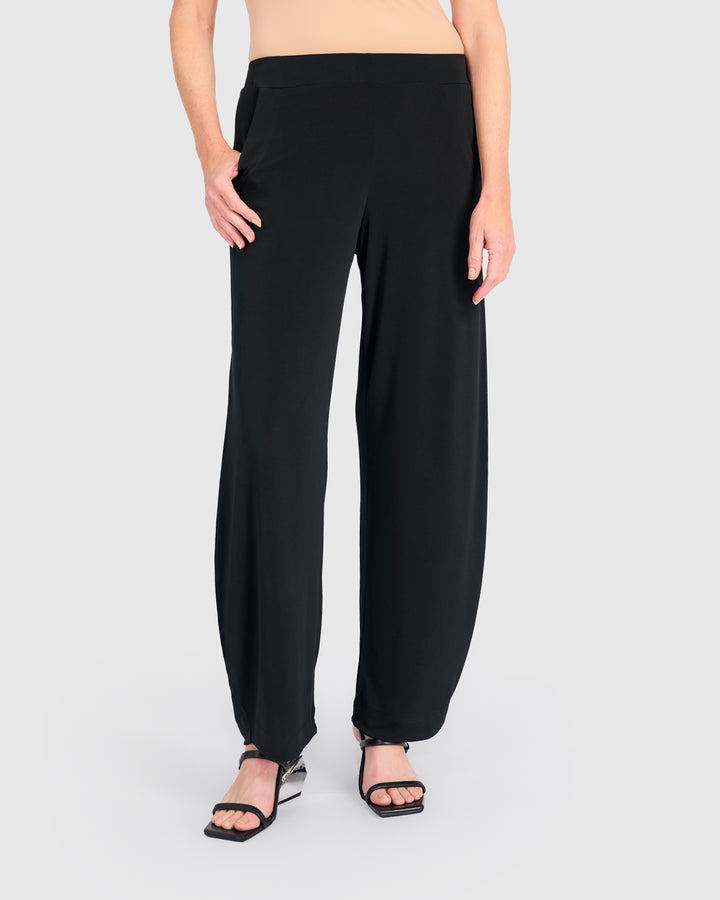 Essential Slinky Flow Pants, Black